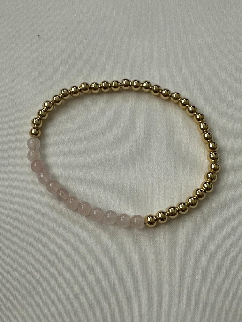 Set of Gorjana Rose Quartz Power Gemstone Bracelets - Picture 2 of 3